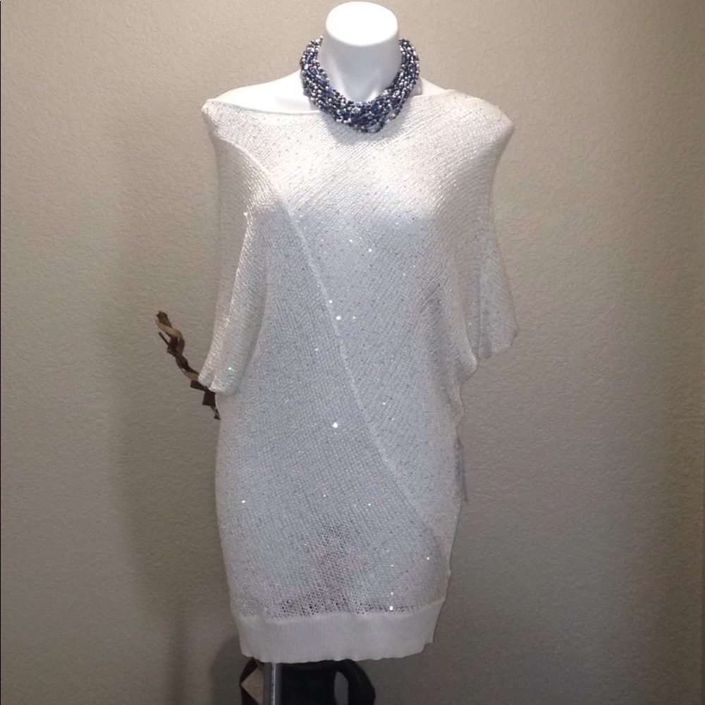 ND DOLMAN SEQUINED SWEATER